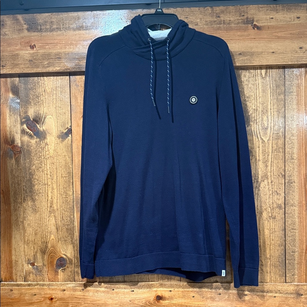 Jack and Jones Navy Blue Lightweight Sweater Crowlneck